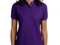 Port Authority Ladies Pique Knit Polo – L420