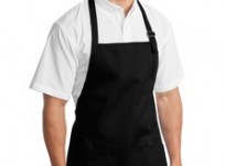 Medium Length Apron with Pouch Pockets – A510