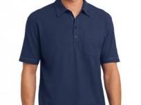 Modern Stain-Resistant Pocket Polo – K559