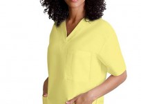 Three Pocket V-Neck Unisex Tunic Top # 601