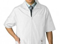 Mens Zippered Short Sleeve Jacket # 607
