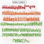 Anaconda Font