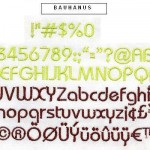 Bauhauns Font