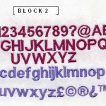 Block 2 Font