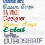 C to F Fonts