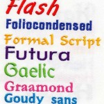 F to G Fonts