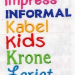 I to L Fonts